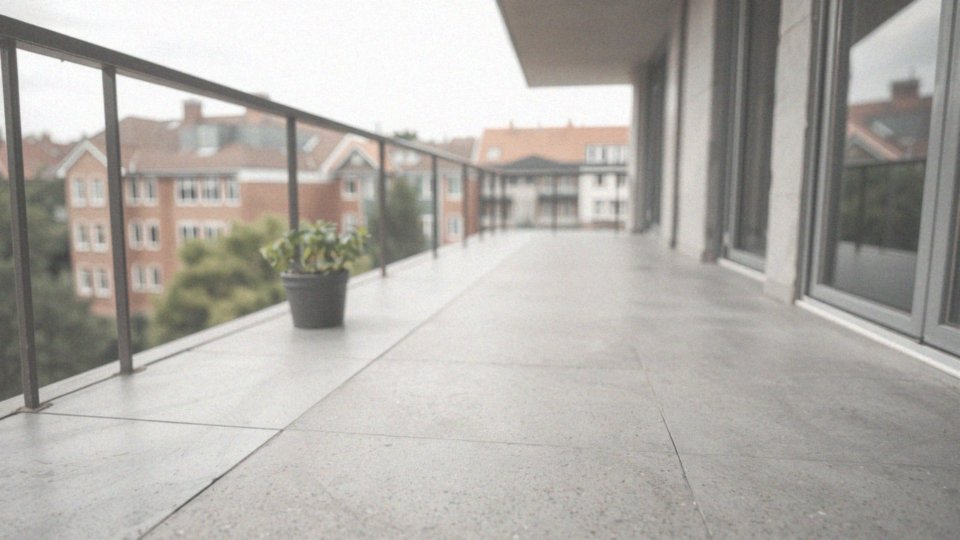 Co powinno się wziąć pod uwagę przy wyborze między płytkami a żywicą na balkon?