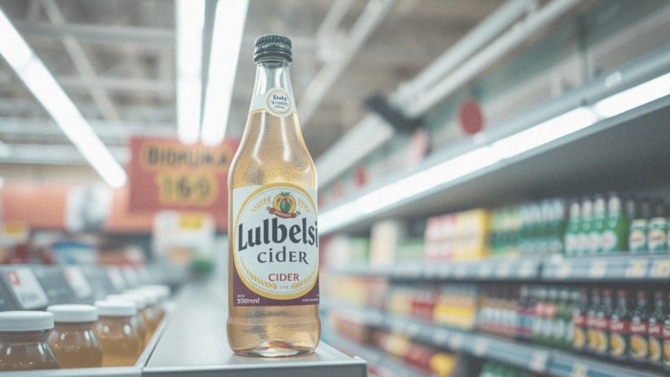 Jaka jest cena cydru lubelskiego w Biedronce?
