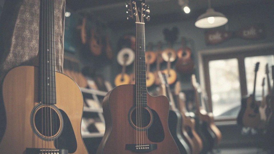 Jakie są rodzaje gitar dla początkujących?