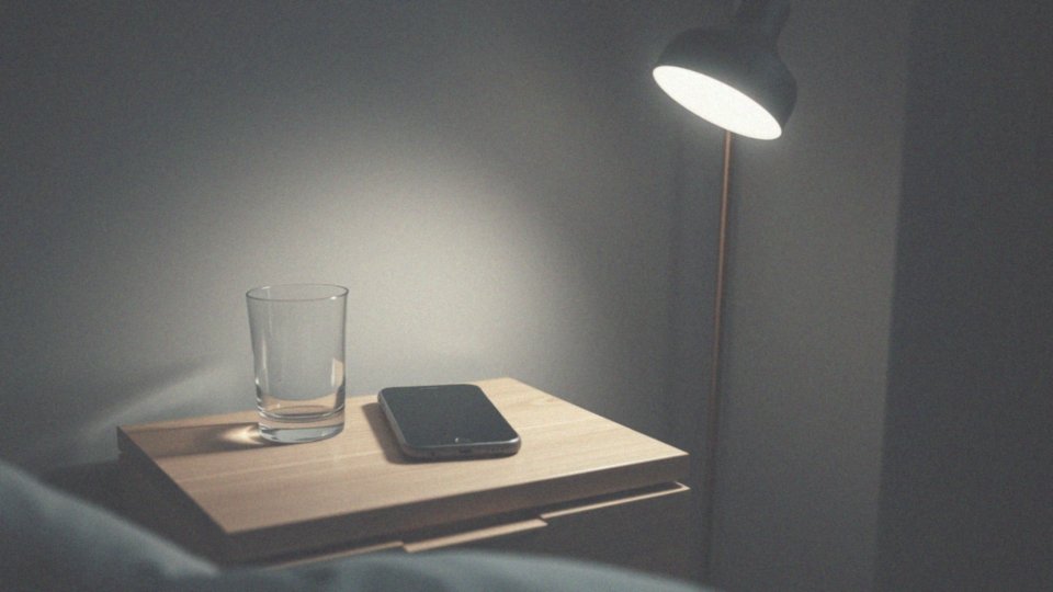 Dlaczego wcześnie odlądanie telefonu może redukować myśli przed snem?