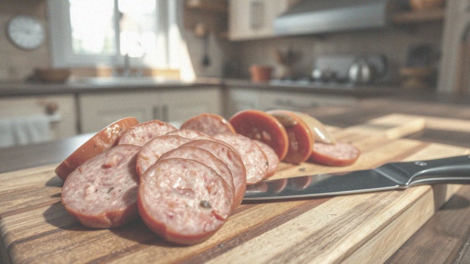 Jak pokroić kiełbasę polską surową?