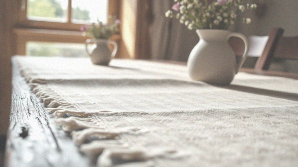 Jakie materiały są używane do produkcji bieżników na stół?