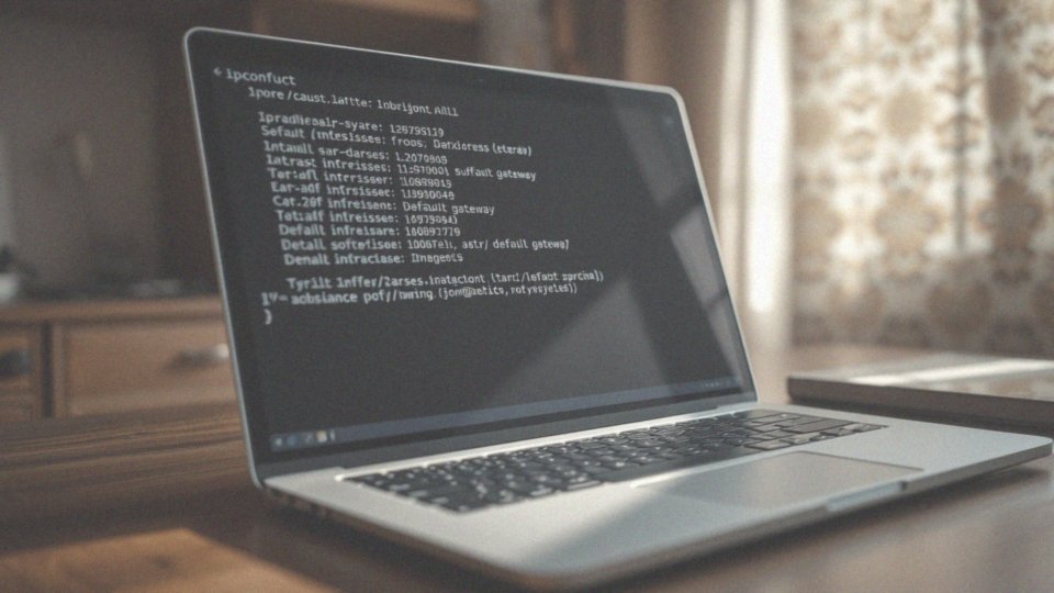 Jakie informacje można uzyskać z komendy ipconfig?