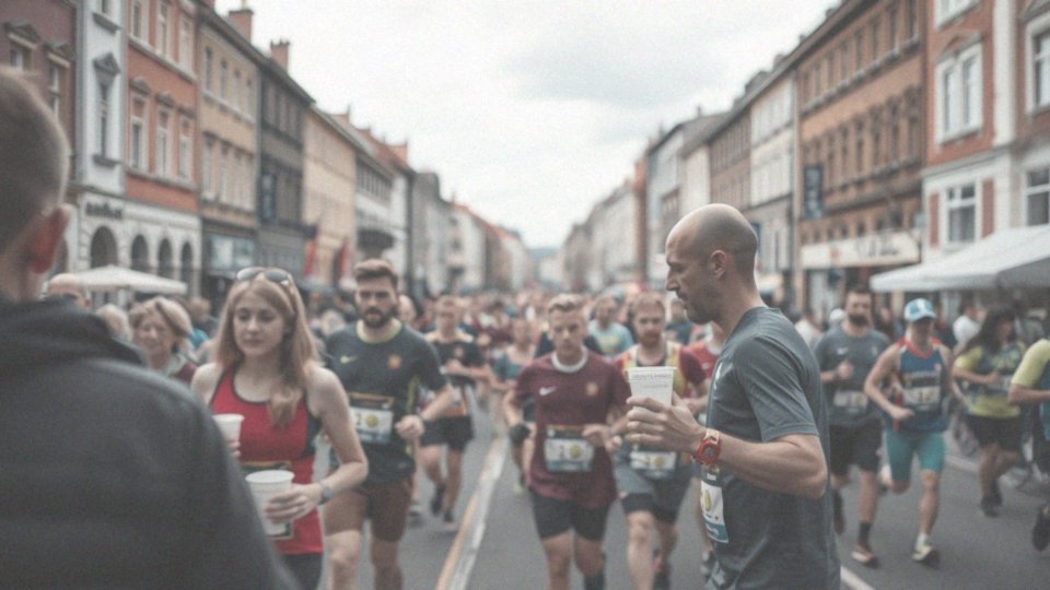 Jakie znaczenie mają punkty z wodą na trasie ćwierćmaratonu?