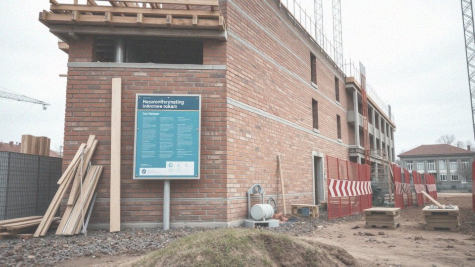 Jakie przepisy regulują kwestie związane z tablicą informacyjną budowy?