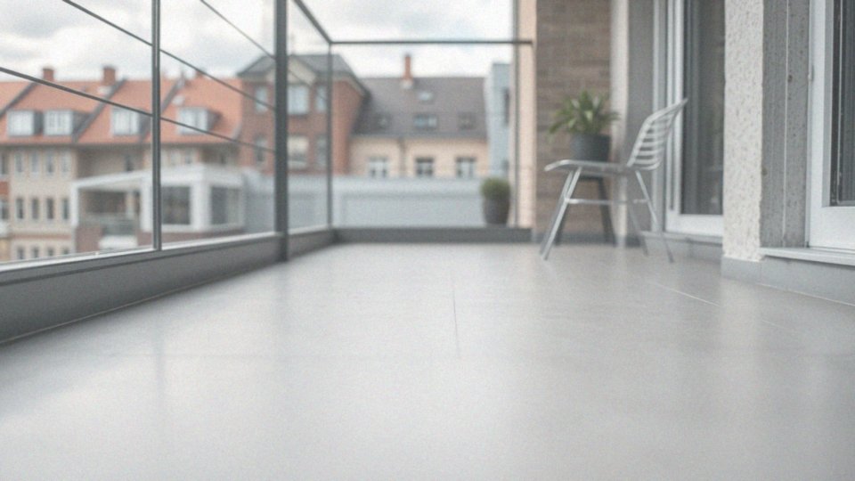 Jakie są wady i zalety żywic na balkon?
