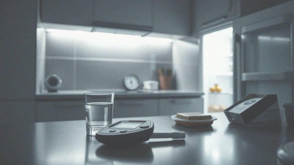 Jakie są skutki niekontrolowanej cukrzycy w kontekście poziomu cukru o 3 w nocy?