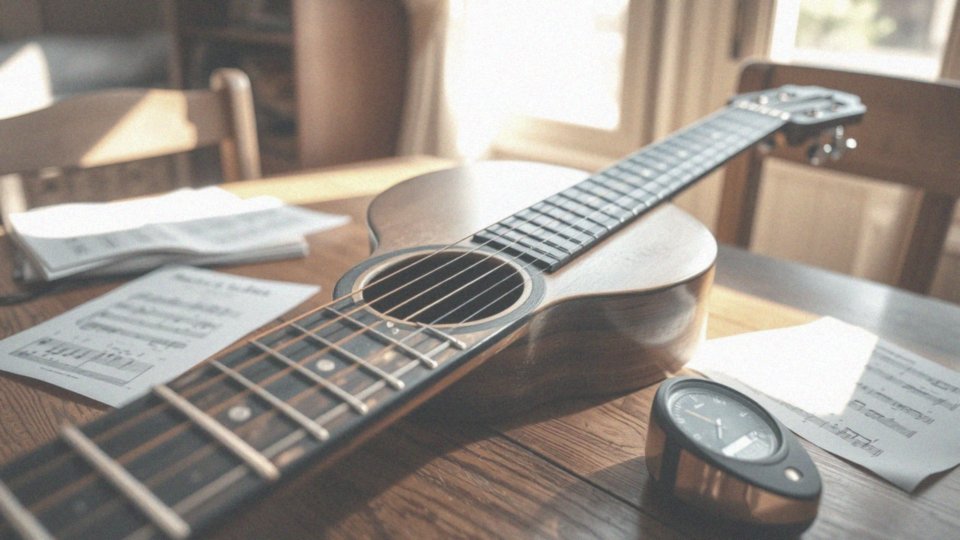 Jakie ćwiczenia pomagają w nauce gry na gitarze?