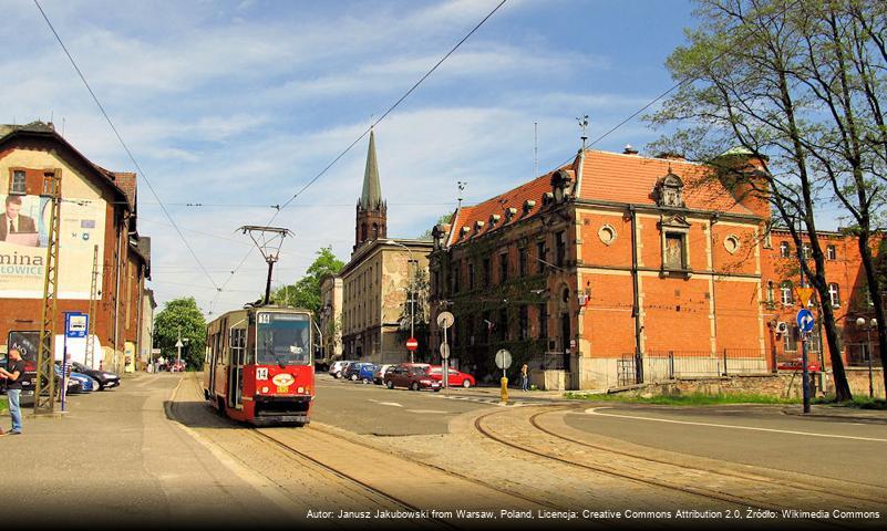 Ulica Powstańców w Mysłowicach